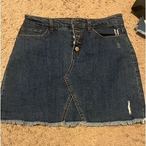 Versona denim skirt